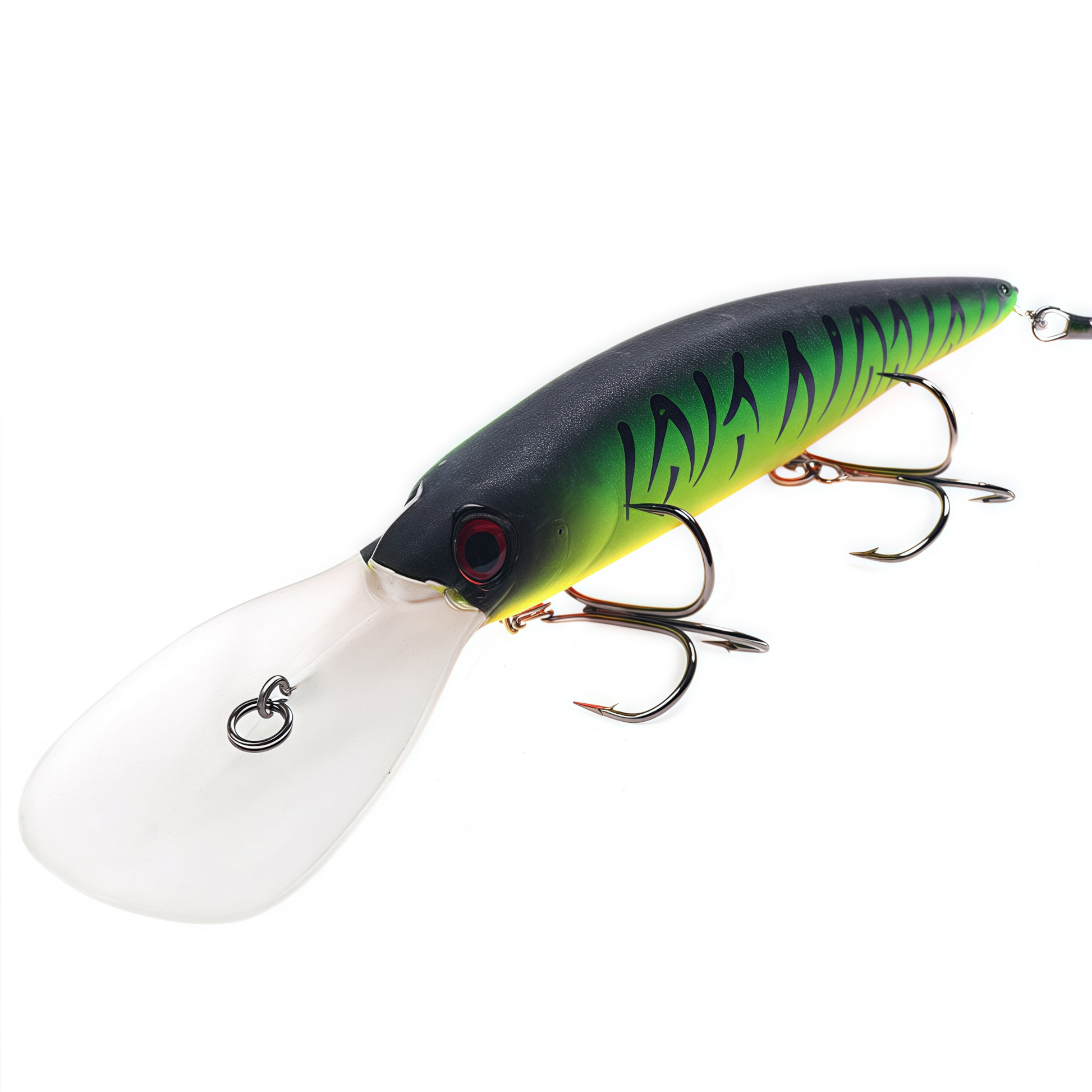 Lure bait Minnow floating diving bait ring beads
