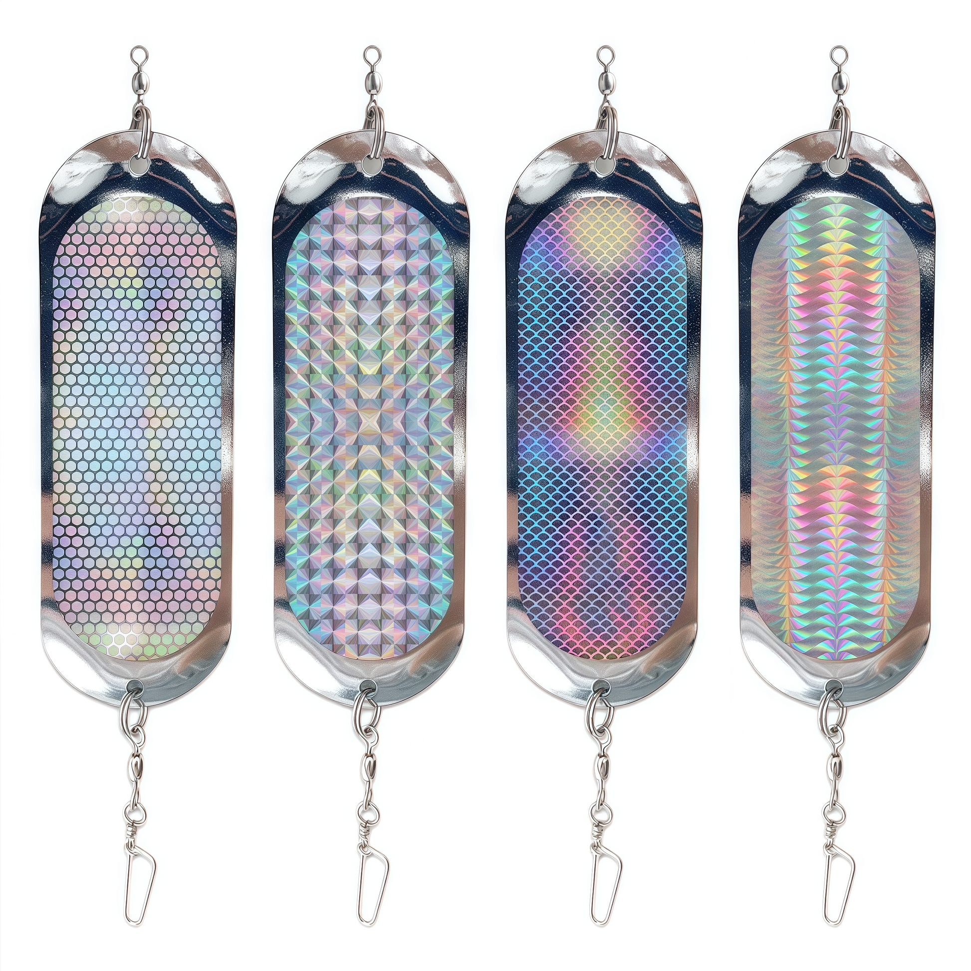 4-Pack - 11" Kokanee Dodger Trolling Flasher
