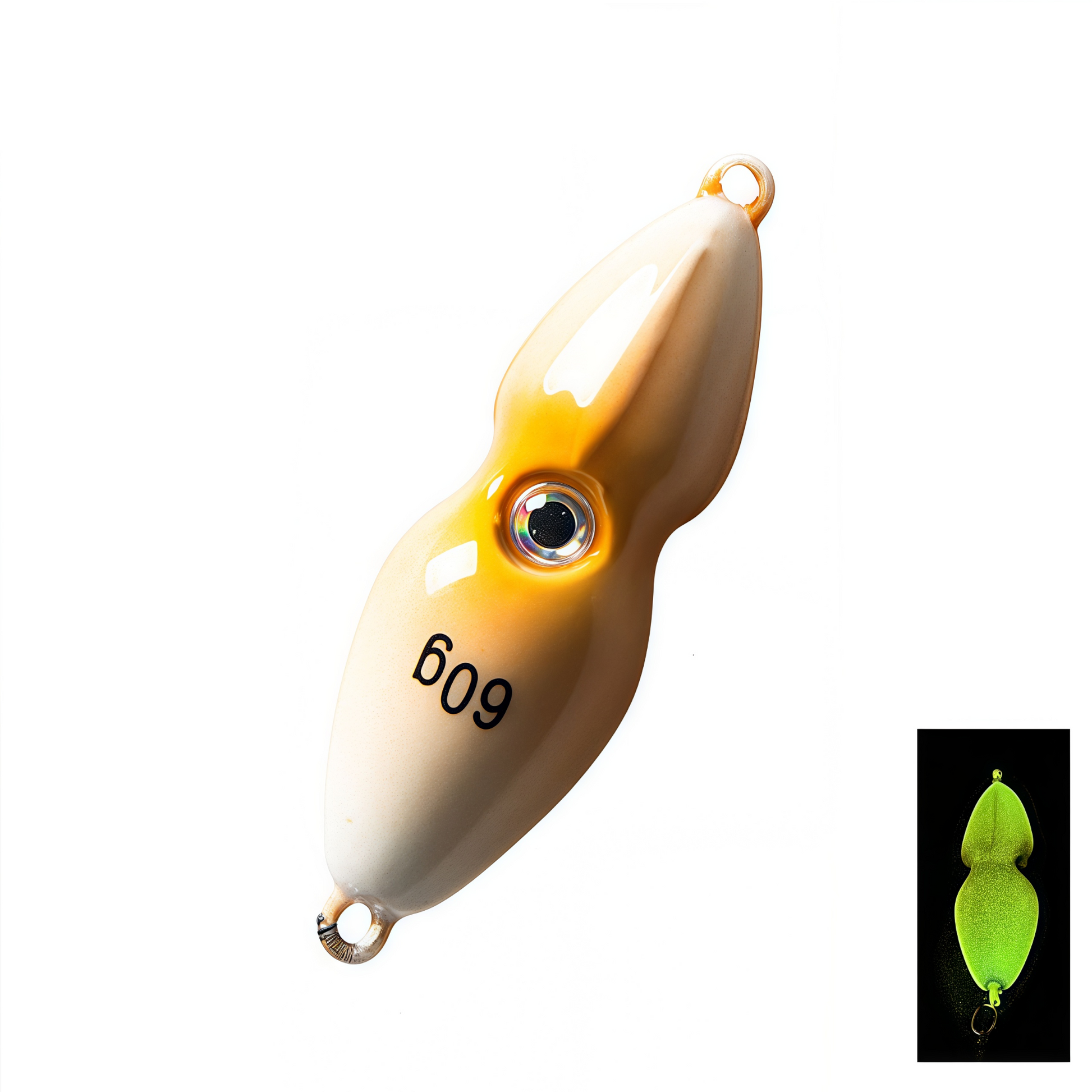 Peanut head bionic squid slow shake lure