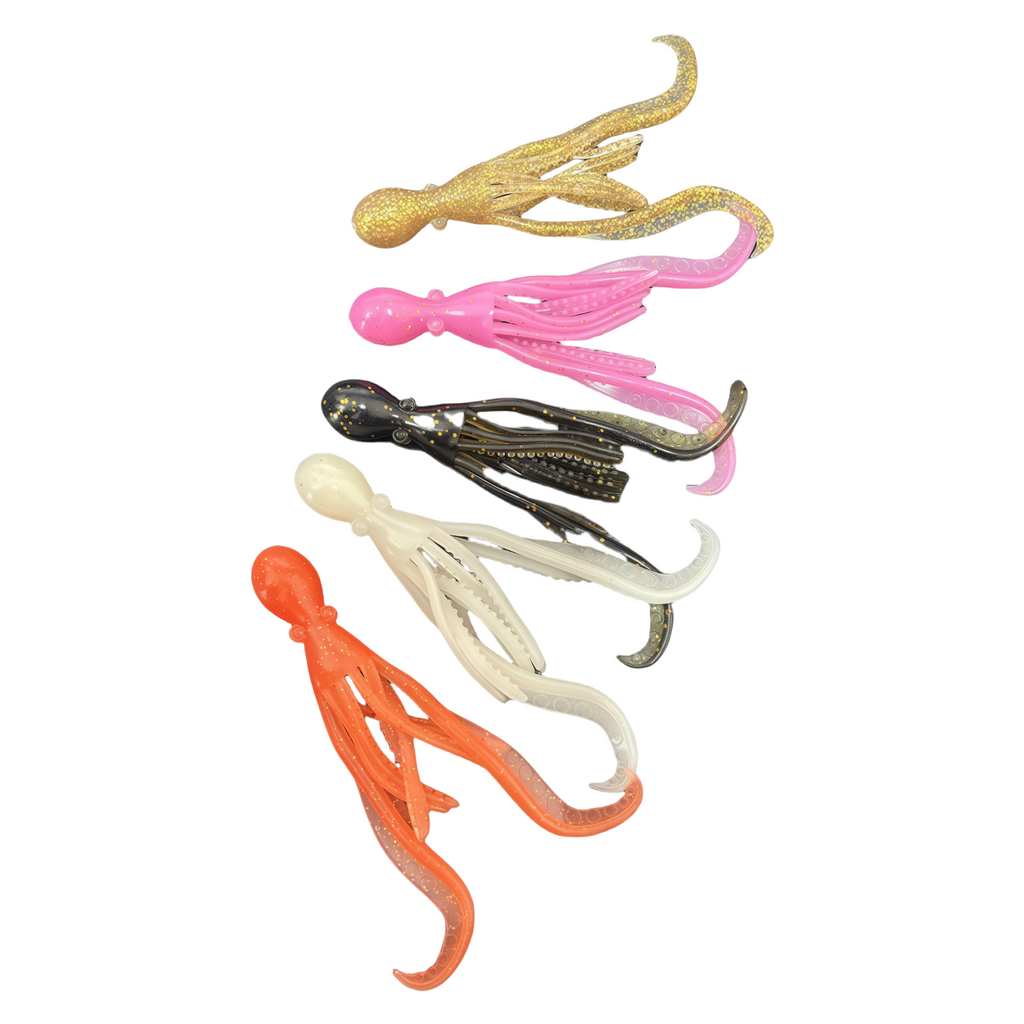 TPE squid soft bait octopus skin lead head soft bait