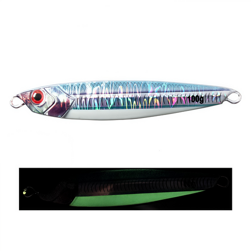 3D bionic fish lure iron plate lead bait