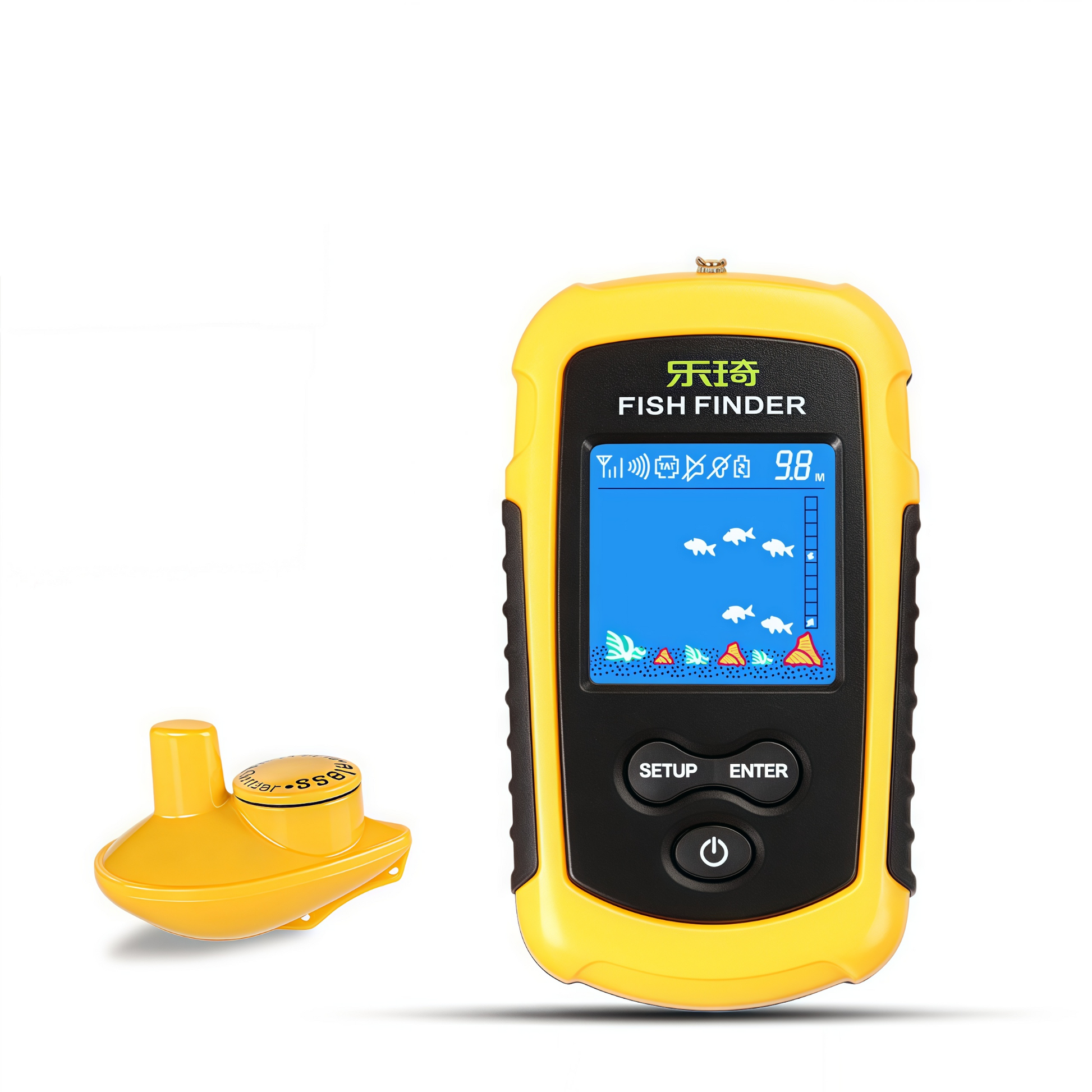 Wireless sonar fish finder fishing fish finder