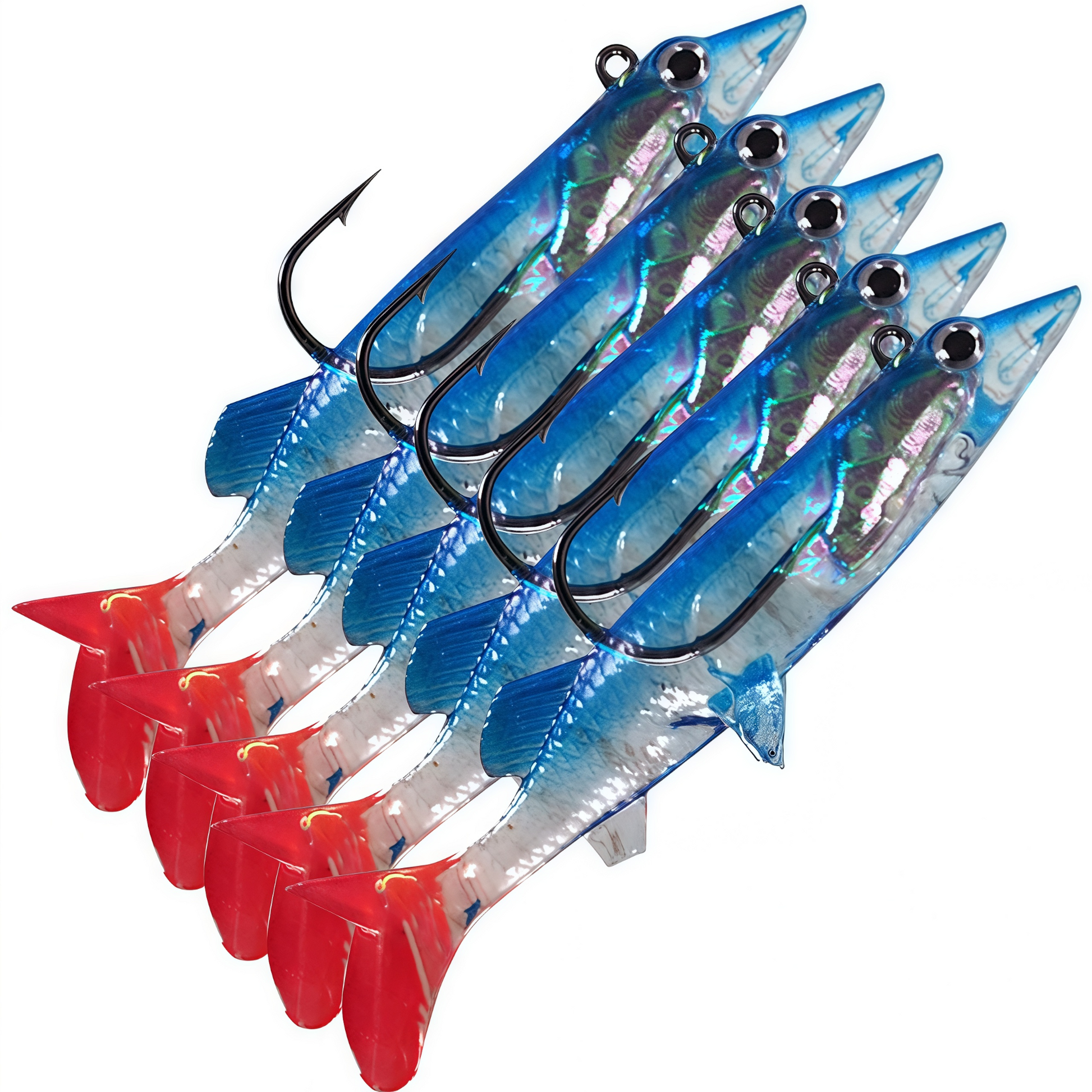 Fish-shaped lead hook Bionic bait